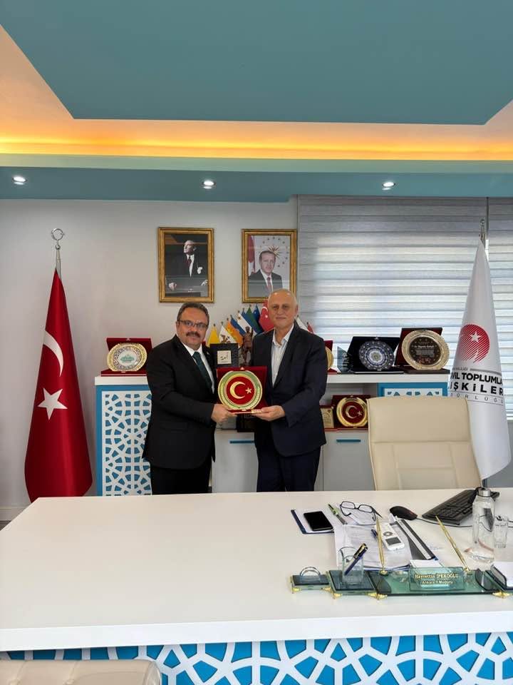 Ankara İl Sivil Toplumla İlişkiler Müdürlüğünü Ziyaret