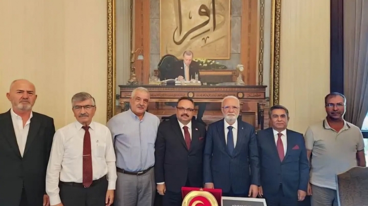 Ak Parti Genel Başkan Vekili Mustafa Elitaş’a Ziyaret