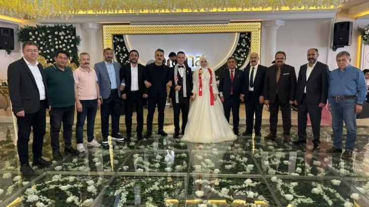 Hemşerimiz Akif Görücü Ailesinin Düğün Davetine Katılım