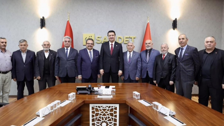 Kayseri Dernekler Federasyonu’ndan Hemşehrimiz Mahmut Arıkan’ı Ziyaret